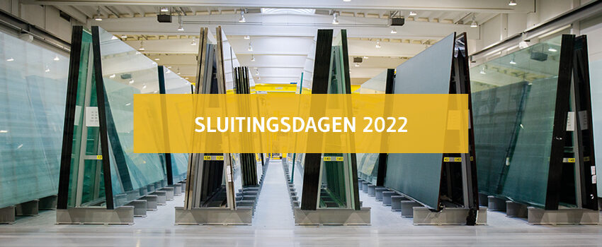 Sluitingsdagen 2022