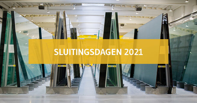 Sluitingsdagen 2021